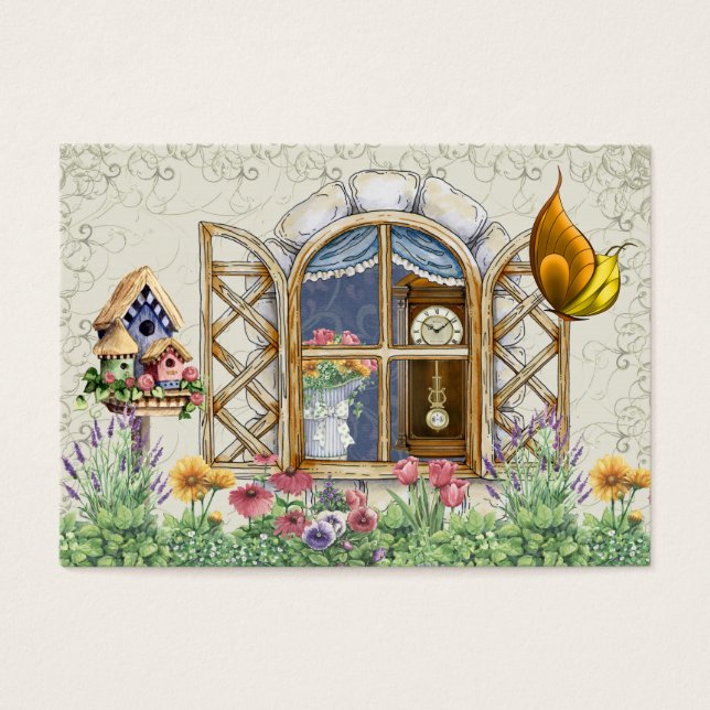 Cottage Window Gift Tag - SRF (Front)