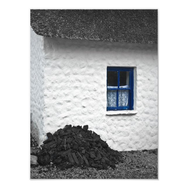 Cottage with Turf Photo Print (Front)