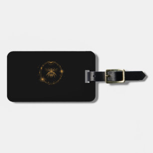 Cottagecore Aesthetic Academia Goblincore Bee Luggage Tag