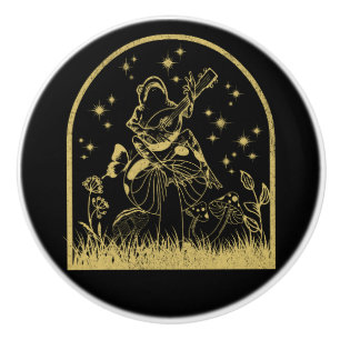 Cottagecore Aesthetic design Ceramic Knob