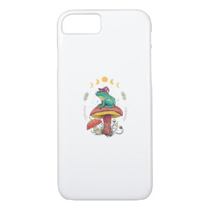 Cottagecore Aesthetic Goblincore Frog Wizard On Mu iPhone 8/7 Case