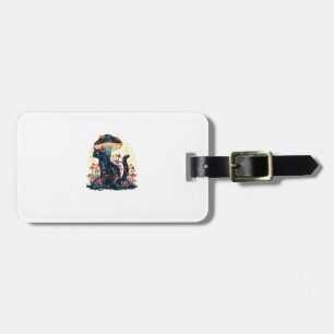 Cottagecore Aesthetic Goblincore Mushroom Fairycor Luggage Tag