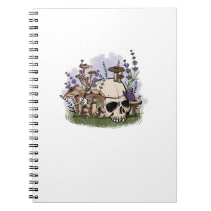 Cottagecore Aesthetic Mushroom Man Goblincore Fant Notebook