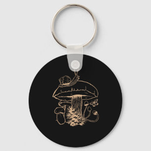 Cottagecore Aesthetic Mushroom Snail Goblincore My Key Ring