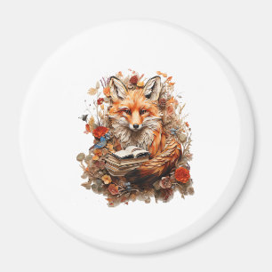 Cottagecore Aesthetic  With Book Cute Goblincore Magnet