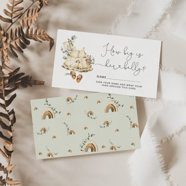 Cottagecore boho outfit how big is mommys belly enclosure card (Creator Uploaded)