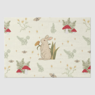 Cottagecore Botanical Mushroom Woodland Decoupage  Tissue Paper