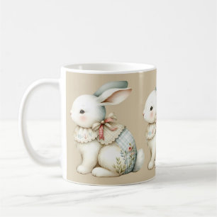 Cottagecore Bunny Charm Coffee Mug
