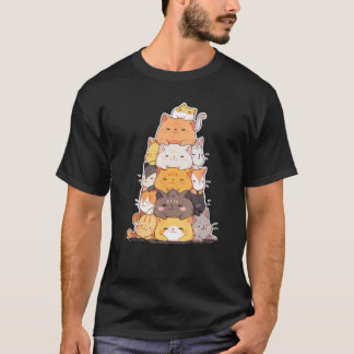 Cottagecore  Cat Gifts Girls Womens Funny Cat 1 T-Shirt