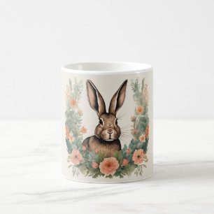 Cottagecore Cute Rabbit Coffee Mug
