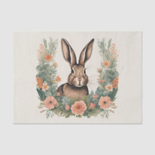 Cottagecore Cute Rabbit Decoupage Tissue Paper