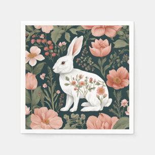 Cottagecore Cute Rabbit Napkin