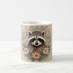 Cottagecore Cute Racoon Coffee Mug