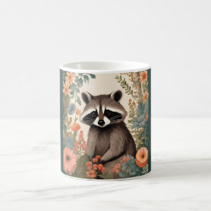 Cottagecore Cute Racoon Coffee Mug