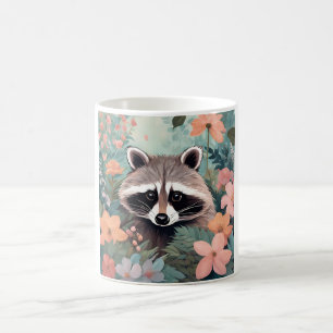 Cottagecore Cute Racoon Coffee Mug