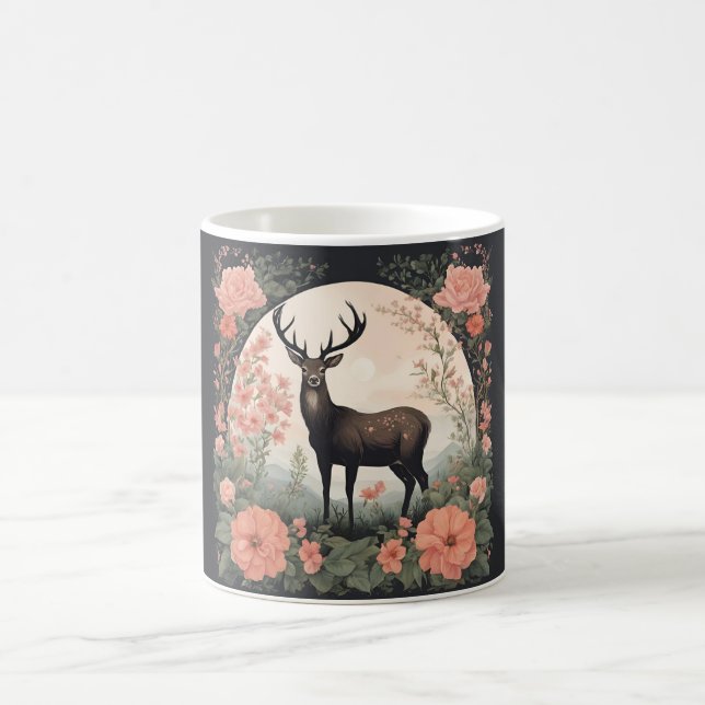 Cottagecore Deer Coffee Mug (Center)