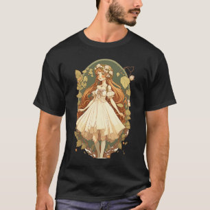 Cottagecore Fairy Girl Fantasy Goblincore Forest F T-Shirt