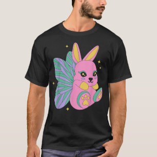 cottagecore fairy grunge butterfly bunny mens wome T-Shirt