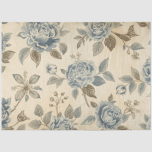 Cottagecore Floral Decoupage Tissue Paper