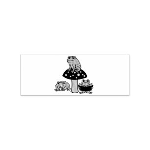 Cottagecore Frogs Thunder_Cove Rubber Stamp