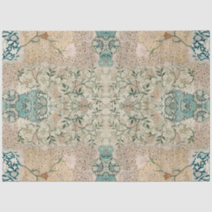 Cottagecore Garden Floral William Morris Decoupage Tissue Paper
