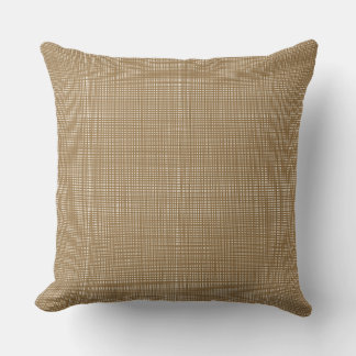Cottagecore Gingham Christmas Golden Yellow  Cushion
