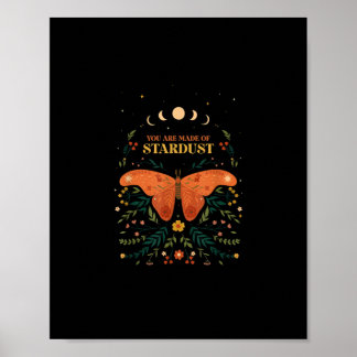 Cottagecore Goblincore Academia Aesthetic Goth Wic Poster
