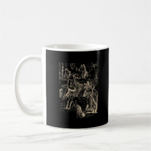 Cottagecore Goblincore Pond Snail Swimming Frog Coffee Mug