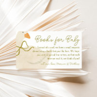 Cottagecore Goose Gingham Books For Baby Library