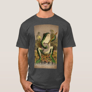 Cottagecore Inspired Goblincore Related Frog Playi T-Shirt
