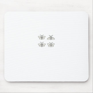 Cottagecore Moths Classic Mouse Pad