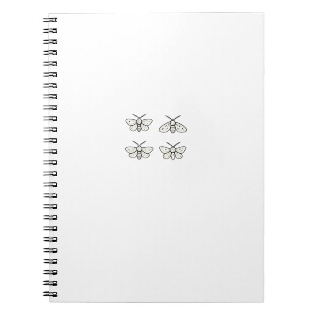 Cottagecore Moths Classic Notebook (Front)