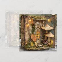 Cottagecore Mushroom Book Fall Scrapbook Journal