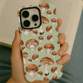 Cottagecore Mushroom Forest iPhone 15 Pro Max Case