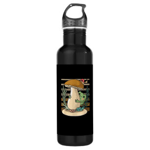 Cottagecore Mushroom Forest Toad Goblincore Mycolo 710 Ml Water Bottle