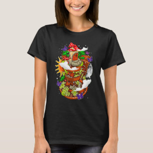 Cottagecore Mushroom House Garden Fairy Cottage My T-Shirt