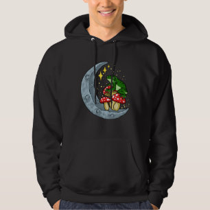 Cottagecore Mushroom Toad Frog Mycology Shroom Hun Hoodie