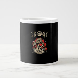 Cottagecore Mushrooms Academia Goblincore Aestheti Large Coffee Mug