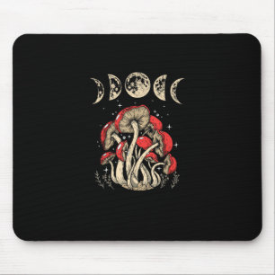 Cottagecore Mushrooms Academia Goblincore Aestheti Mouse Pad