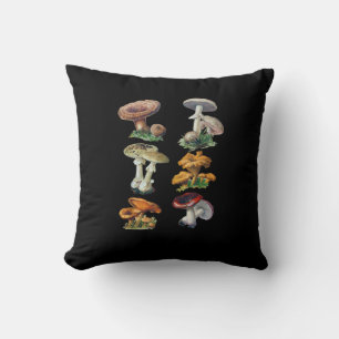 Cottagecore Mushrooms Goblincore Aesthetic Mushroo Cushion