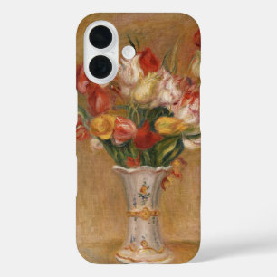 Cottagecore Renoir Floral Vintage Tulip Art iPhone 16 Case