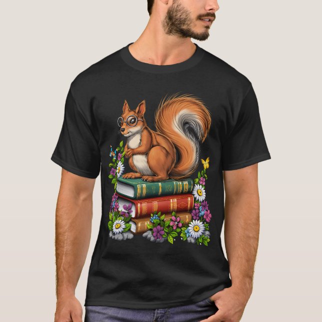 Cottagecore Squirrel T-Shirt (Front)