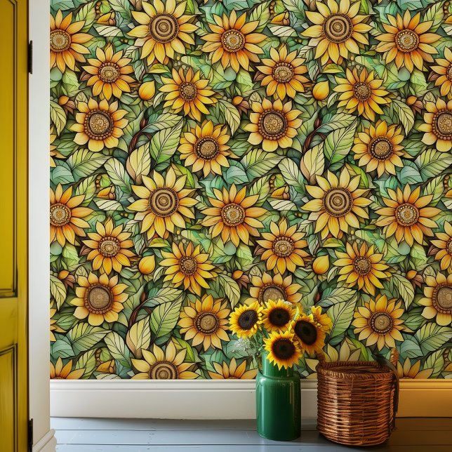Cottagecore Sunflowers Wallpaper (Creator Uploaded)