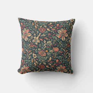 Cottagecore Vintage Floral Pillow