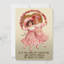 Cottagecore Vintage Lesbian Valentine’s Card