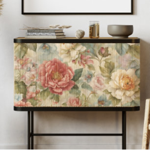 Cottagecore Vintage Roses Floral Decoupage Tissue Paper