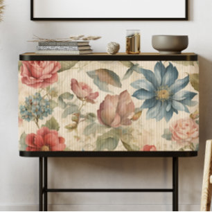 Cottagecore Vintage Roses Floral Decoupage Tissue Paper