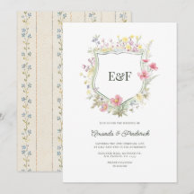 Cottagecore Wildflower Garden Wedding