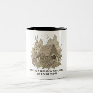 Cottagecore Witch Mug Forest Witch Coffee Mug