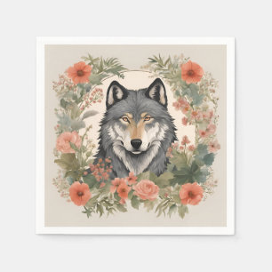 Cottagecore Wolf Napkin